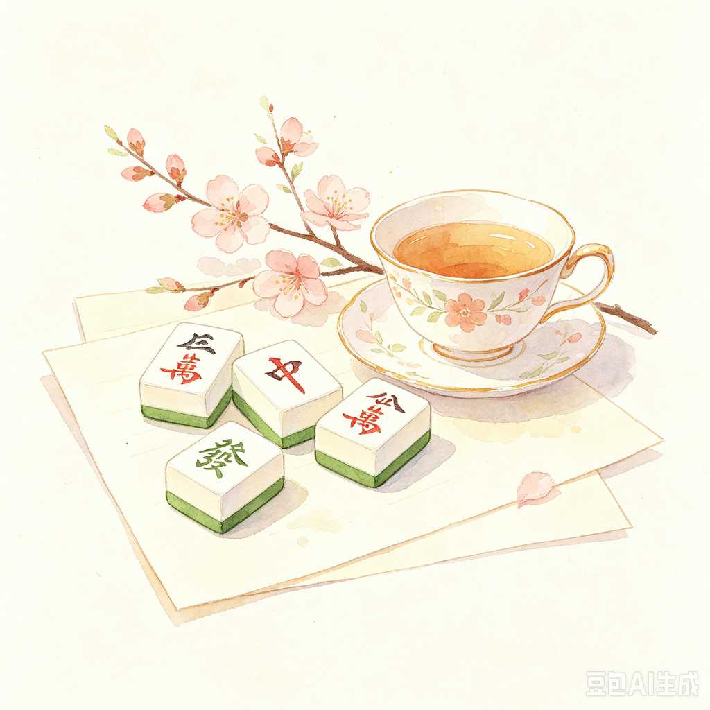 premium mahjong accessory set