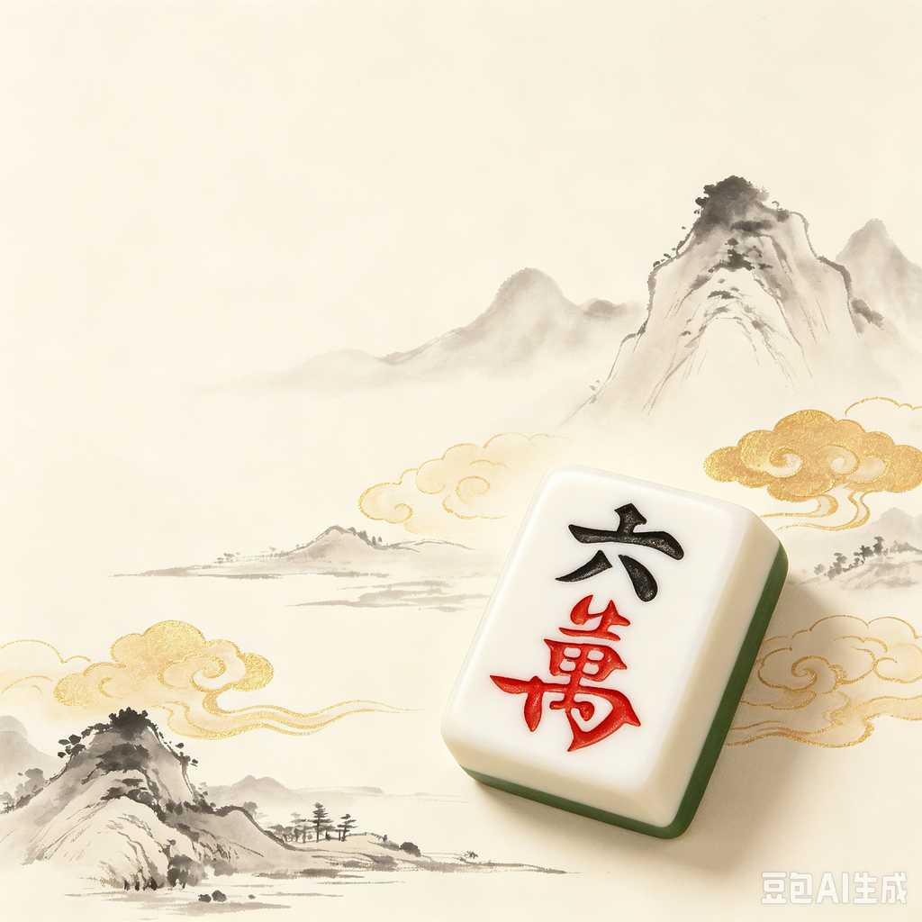 traditional color mahjong set