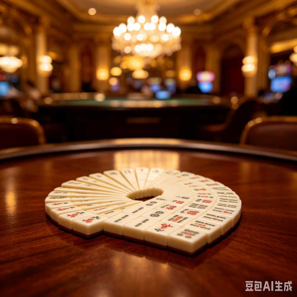 premium engraved mahjong set