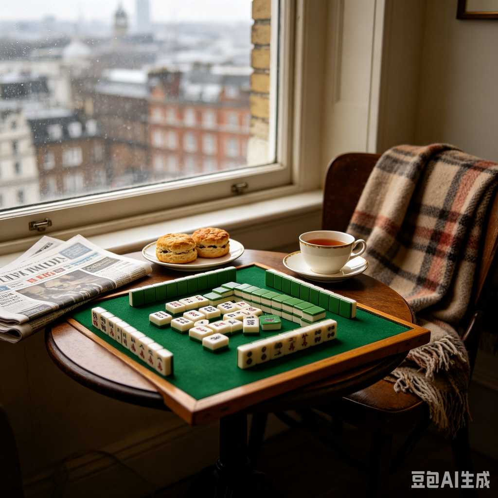 new year custom mahjong set